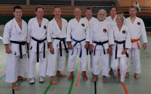 Teilnehmer des Lehrgang mit Uwe Rupp am 19.07.2022